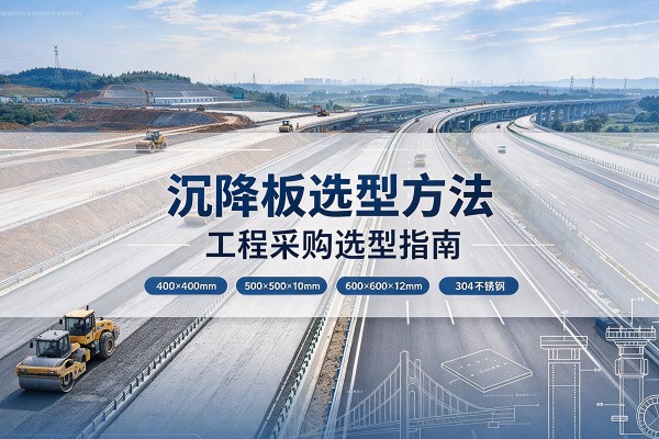 赤峰沉降板选择方法