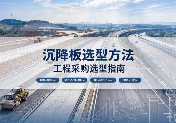 赤峰沉降板选择方法