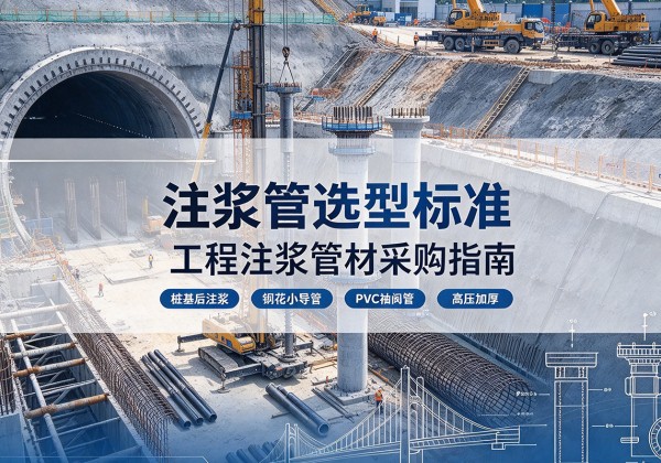 赤峰注浆管选型标准